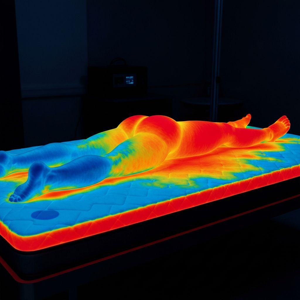 Pressure mapping technology used in Helix mattress design